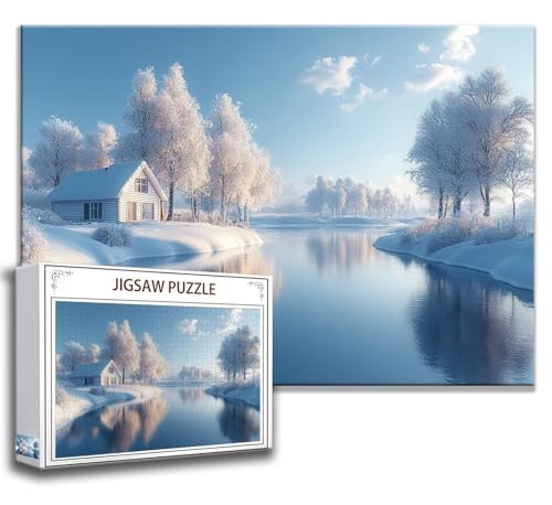 Puzzle 1000 Teile Natur Puzzle Erwachsene Anspruchsvoll, Holzpuzzle Jigsaw Puzzle Landschaft Puzzle Groß XXL 75 x 50 cm Impossible Puzzle für Männer, Klassische Puzzles für Erwachsene Frauen C-0 von Zhngzoyn