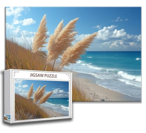 Puzzle 1000 Teile Ozean Puzzle Erwachsene Anspruchsvoll, Holzpuzzle Jigsaw Puzzle Landschaft Puzzle Groß XXL 75 x 50 cm Impossible Puzzle für Männer, Klassische Puzzles für Erwachsene Frauen Y-8 von Zhngzoyn