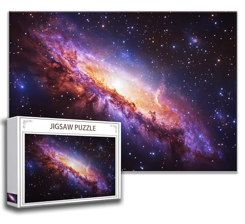 Puzzle 1000 Teile Raum Puzzle Erwachsene Anspruchsvoll, Holzpuzzle Jigsaw Puzzle Sternenhimmel Puzzle Groß XXL 75 x 50 cm Impossible Puzzle für Männer, Klassische Puzzles für Erwachsene Frauen O-0 von Zhngzoyn