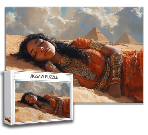 Puzzle 1000 Teile Schönheit Puzzle Erwachsene Anspruchsvoll, Holzpuzzle Jigsaw Puzzle Pyramide Puzzle Groß XXL 75 x 50 cm Impossible Puzzle für Männer, Klassische Puzzles für Erwachsene Frauen K-7 von Zhngzoyn