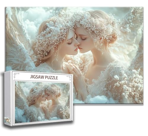 Puzzle 1000 Teile Schönheit Puzzle Erwachsene Anspruchsvoll, Holzpuzzle Jigsaw Puzzle Schönheit Puzzle Groß XXL 75 x 50 cm Impossible Puzzle für Männer, Klassische Puzzles für Erwachsene Frauen M-9 von Zhngzoyn