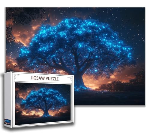 Puzzle 2000 Teile Baum Puzzle Erwachsene Anspruchsvoll, Holzpuzzle Jigsaw Puzzle Landschaft Puzzle Groß XXL 100 x 70 cm Impossible Puzzle für Männer, Klassische Puzzles für Erwachsene Frauen N-5 von Zhngzoyn