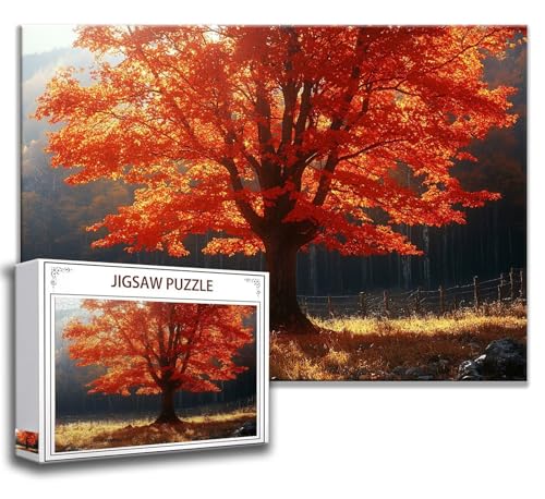 Puzzle 2000 Teile Baum Puzzle Erwachsene Anspruchsvoll, Holzpuzzle Jigsaw Puzzle Landschaft Puzzle Groß XXL 100 x 70 cm Impossible Puzzle für Männer, Klassische Puzzles für Erwachsene Frauen O-2 von Zhngzoyn