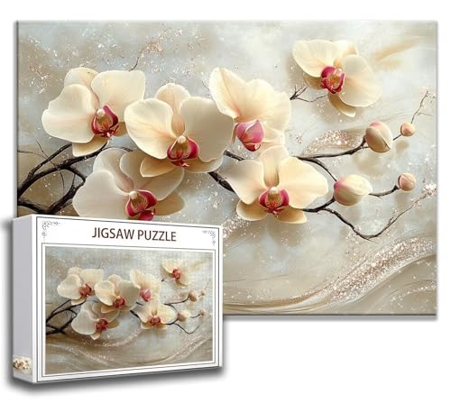 Puzzle 2000 Teile Blume Puzzle Erwachsene Anspruchsvoll, Holzpuzzle Jigsaw Puzzle Blume Puzzle XXL 100x70 cm Impossible Puzzle für Männer, Klassische Puzzles für Erwachsene Frauen, ältere Menschen G-5 von Zhngzoyn