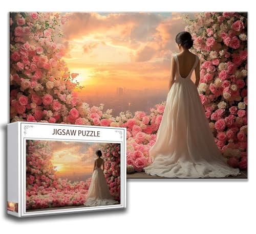 Puzzle 2000 Teile Blume Puzzle Erwachsene Anspruchsvoll, Holzpuzzle Jigsaw Puzzle Schönheit Puzzle Groß XXL 100 x 70 cm Impossible Puzzle für Männer, Klassische Puzzles für Erwachsene Frauen Z-3 von Zhngzoyn