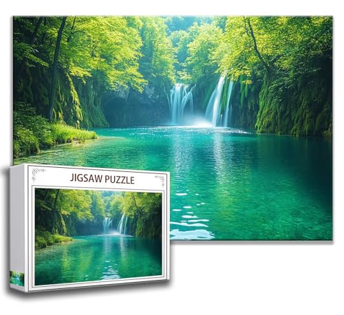 Puzzle 2000 Teile Fallen Puzzle Erwachsene Anspruchsvoll, Holzpuzzle Jigsaw Puzzle Landschaft Puzzle Groß XXL 100 x 70 cm Impossible Puzzle für Männer, Klassische Puzzles für Erwachsene Frauen L-7 von Zhngzoyn