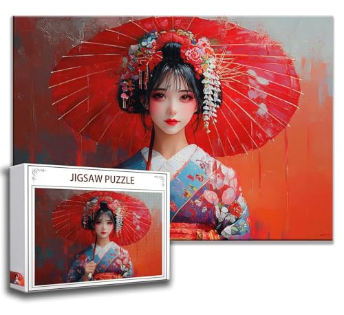 Puzzle 2000 Teile Japan Puzzle Erwachsene Anspruchsvoll, Holzpuzzle Jigsaw Puzzle Schönheit Puzzle Groß XXL 100 x 70 cm Impossible Puzzle für Männer, Klassische Puzzles für Erwachsene Frauen H-2 von Zhngzoyn