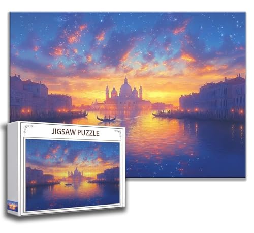 Puzzle 2000 Teile Landschaft Puzzle Erwachsene Anspruchsvoll, Holzpuzzle Jigsaw Puzzle Architektur Puzzle Groß 100 x 70 cm Impossible Puzzle für Männer, Klassische Puzzles für Erwachsene Frauen Z-9 von Zhngzoyn