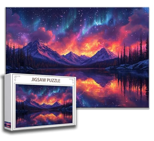 Puzzle 2000 Teile Landschaft Puzzle Erwachsene Anspruchsvoll, Holzpuzzle Jigsaw Puzzle Natur Puzzle Groß XXL 100 x 70 cm Impossible Puzzle für Männer, Klassische Puzzles für Erwachsene Frauen W-9 von Zhngzoyn