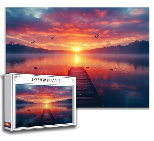 Puzzle 2000 Teile Landschaft Puzzle Erwachsene Anspruchsvoll, Holzpuzzle Jigsaw Puzzle Ozean Puzzle Groß XXL 100 x 70 cm Impossible Puzzle für Männer, Klassische Puzzles für Erwachsene Frauen P-7 von Zhngzoyn