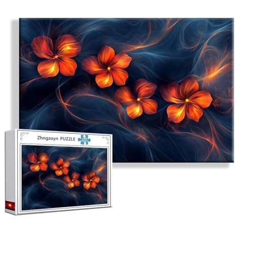 Puzzle 4000 Teile Blume, Puzzle Erwachsene Anspruchsvoll Jigsaw Landschaft Groß XXL 140x87 cm, Klassische Impossible Jigsaw Art für Frauen Männer, Holzpuzzle für Deko Wohnzimmer, Geschenke Ostern I-9 von Zhngzoyn