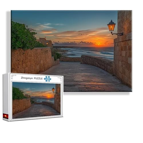 Puzzle 4000 Teile Ozean, Puzzle Erwachsene Anspruchsvoll Jigsaw Landschaft Groß XXL 140x87 cm, Klassische Impossible Jigsaw Art für Frauen Männer, Holzpuzzle für Deko Wohnzimmer, Geschenke Ostern D-4 von Zhngzoyn