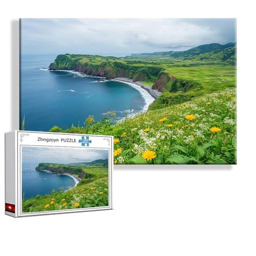 Puzzle 4000 Teile Ozean, Puzzle Erwachsene Anspruchsvoll Jigsaw Landschaft Groß XXL 140x87 cm, Klassische Impossible Jigsaw Art für Frauen Männer, Holzpuzzle für Deko Wohnzimmer, Geschenke Ostern A-7 von Zhngzoyn