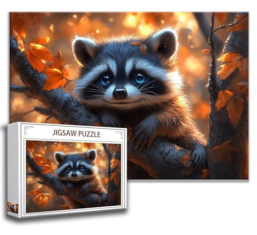 Puzzle 500 Teile Tragen Puzzle Erwachsene Anspruchsvoll, Holzpuzzle Jigsaw Puzzle Tier Puzzle Groß 52x38 cm Impossible Puzzle für Männer, Klassische Puzzles für Erwachsene Frauen, ältere Menschen A-1 von Zhngzoyn