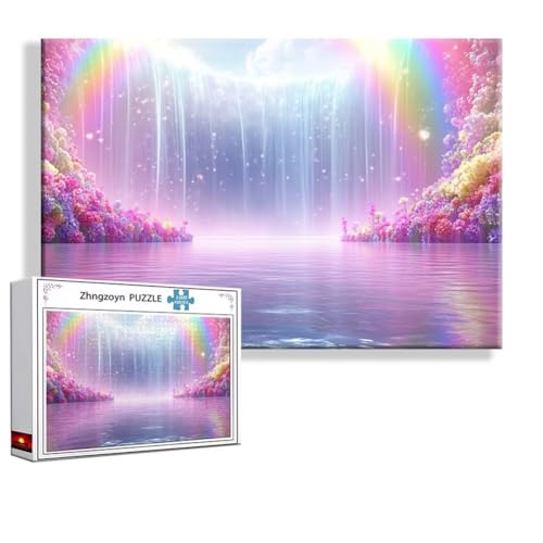 Puzzle 5000 Teile Fallen, Puzzle Erwachsene Anspruchsvoll Jigsaw Landschaft Groß XXL 156x105 cm, Klassische Impossible Jigsaw Art für Frauen Männer, Holzpuzzle für Deko Wohnzimmer Geschenke F-8 von Zhngzoyn