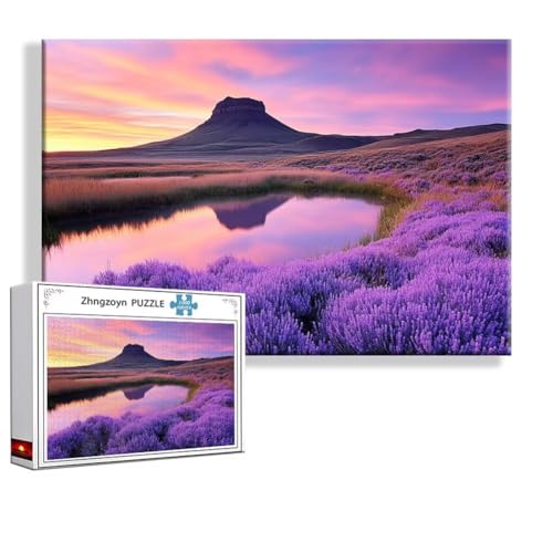 Puzzle 5000 Teile Frühling, Puzzle Erwachsene Anspruchsvoll Jigsaw Ozean Groß XXL 156x105 cm, Klassische Impossible Jigsaw Art für Frauen Männer, Holzpuzzle für Deko Wohnzimmer, Geschenke Ostern Y-8 von Zhngzoyn