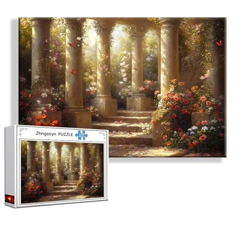 Puzzle 5000 Teile Landschaft, Puzzle Erwachsene Anspruchsvoll Jigsaw Retro Groß XXL 156x105 cm, Klassische Impossible Jigsaw art für Frauen Männer, Holzpuzzle für Deko Wohnzimmer, Geschenke Ostern W-2 von Zhngzoyn