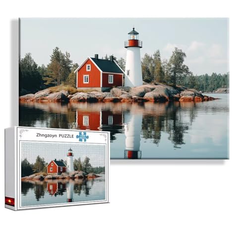 Puzzle 5000 Teile Sonnenuntergang, Puzzle Erwachsene Anspruchsvoll Jigsaw Landschaft Groß XXL 156 x 105 cm, Klassische Impossible Jigsaw Art für Frauen Männer, Holzpuzzle für Deko Wohnzimmer U-8 von Zhngzoyn