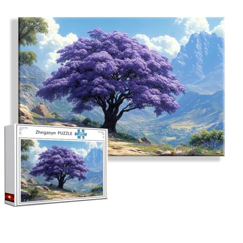 Puzzle Baum Landschaft 5000 Teile Groß XXL 156 x 105 cm, Jigsaw Art Impossible Erwachsene Anspruchsvoll, Klassische Jigsaw Erwachsene, Junge, Mädchen, Geschicklichkeitsspiel für Die Ganze Familie T-9 Puzzle Baum Landschaft 5000 Teile Groß XXL 156 x 105 cm, Jigsaw Art Impossible Erwachsene Anspruchsvoll, Klassische Jigsaw Erwachsene, Junge, Mädchen, Geschicklichkeitsspiel für Die Ganze Familie T-9 von Zhngzoyn