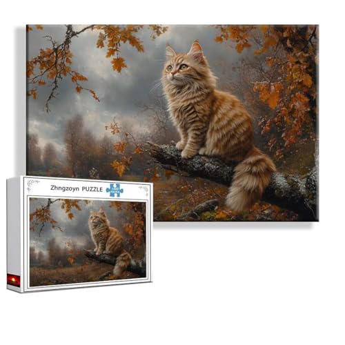 Puzzle Katze Tier 4000 Teile Groß XXL 140 x 87 cm, Jigsaw Art Impossible Erwachsene Anspruchsvoll, DIY Klassische Jigsaw Erwachsene, Junge, Mädchen, Geschicklichkeitsspiel für Die Ganze Familie S-0 Puzzle Katze Tier 4000 Teile Groß XXL 140 x 87 cm, Jigsaw Art Impossible Erwachsene Anspruchsvoll, DIY Klassische Jigsaw Erwachsene, Junge, Mädchen, Geschicklichkeitsspiel für Die Ganze Familie S-0 von Zhngzoyn