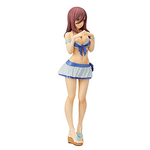 Anime The Quintessential Quintuplets Figur, Nakano Miku/Nino Action Figure Swimsuit Bikini Toys Desktop Ornaments Collectable Supplies von Zhongkaihua