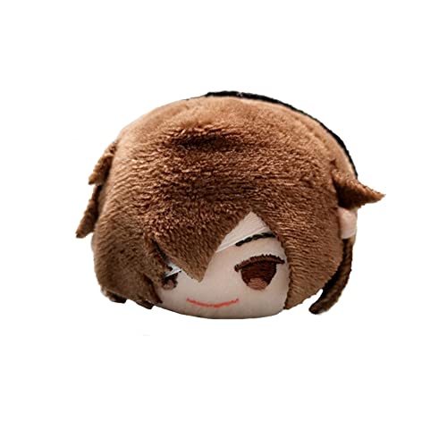 Bungo Stray Dogs Plüschpuppe Dazai Osamu/Nakahara Chuuya 9 cm Plüschpuppe Anime Cartoon Wurfkissen Figur Plüsch gefüllt weich für Fans von Zhongkaihua