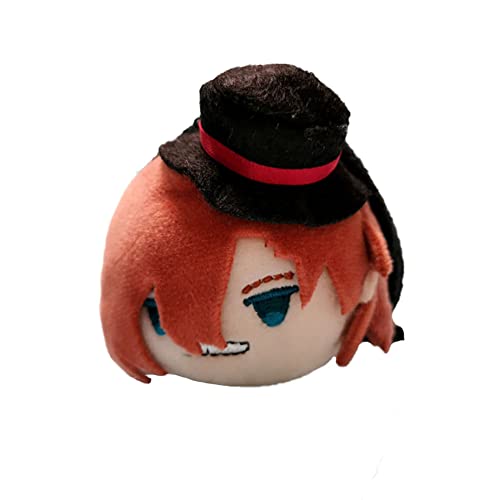 Bungo Stray Dogs Plüschpuppe Dazai Osamu/Nakahara Chuuya 9 cm Plüschpuppe Anime Cartoon Wurfkissen Figur Plüsch gefüllt weich für Fans von Zhongkaihua