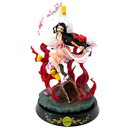 Kamado Nezuko Figur PVC Actionfigur Modell Spielzeug Statue Sammlerstück Geschenk 31 cm von Zhongkaihua