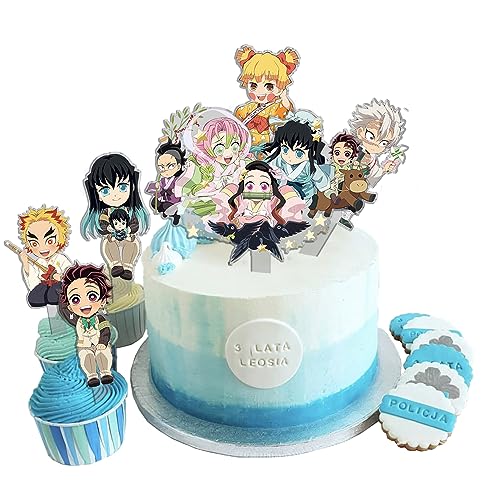 Kamado Tanjiro Happy Birthday 6Pcs Cupcake Topper - Kamado Tanjiro Kochou Shinobu Tortendeko Geburtstag für Kinder Geburtstag Party Dekoration Supplies Kamado Tanjiro Happy Birthday 6Pcs Cupcake Topper - Kamado Tanjiro Kochou Shinobu Tortendeko Geburtstag für Kinder Geburtstag Party Dekoration Supplies von Zhongkaihua