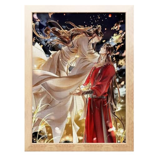 Puzzles 120/50/70 Teile Tian Guan Ci Fu Xie lian Hua Cheng San Lang Diy Anime Casual Puzzles Home Desk Deocrtaion Geburtstagsgeschenk für Fans von Zhongkaihua