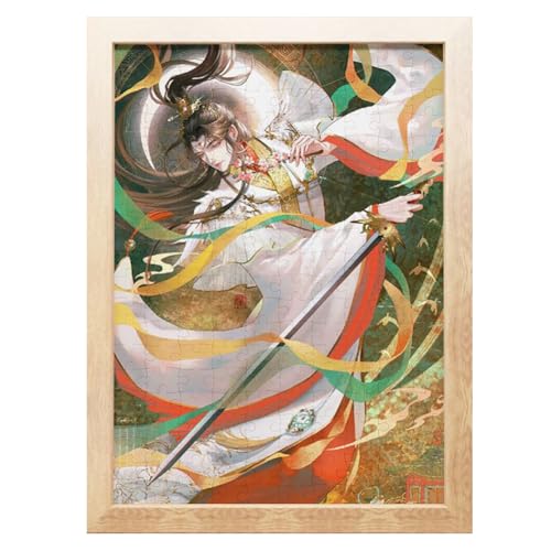 Puzzles 120/50/70 Teile Tian Guan Ci Fu Xie lian Hua Cheng San Lang Diy Anime Casual Puzzles Home Desk Deocrtaion Geburtstagsgeschenk für Fans von Zhongkaihua