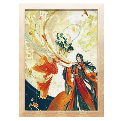 Puzzles 120/50/70 Teile Tian Guan Ci Fu Xie lian Hua Cheng San Lang Diy Anime Casual Puzzles Home Desk Deocrtaion Geburtstagsgeschenk für Fans von Zhongkaihua