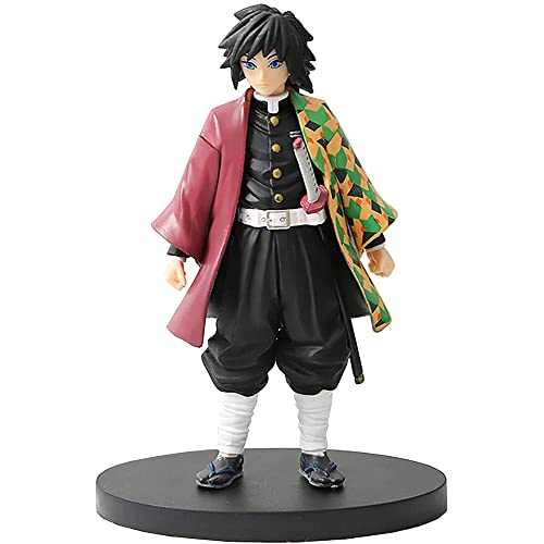 Tomioka Giyuu Kimetsu No Yaiba Anime Cartoon Charaktere 15-18 cm PVC Modell Statue Sammlung Geschenk Desktop Dekoration Figur Puppe für Anime-Fans von Zhongkaihua