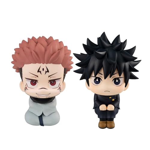 Zhongkaihua 2pcs Ryomen Sukuna/Fushiguro Megumi Figur 10CM PVC Action Figure Mini Look Up Figur Anime Nudelstopper Modell Statue Desktop Dekorationen Sammlung Zhongkaihua 2pcs Ryomen Sukuna/Fushiguro Megumi Figur 10CM PVC Action Figure Mini Look Up Figur Anime Nudelstopper Modell Statue Desktop Dekorationen Sammlung von Zhongkaihua