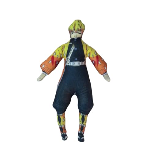Zhongkaihua Agatsuma Zenitsu abstrakte weiche Figur mit integriertem Drahtrahmen, 28 cm, drehbares Stofftier, witziges und lustiges Narrenstreich, Geschenk für Anime-Fans Zhongkaihua Agatsuma Zenitsu abstrakte weiche Figur mit integriertem Drahtrahmen, 28 cm, drehbares Stofftier, witziges und lustiges Narrenstreich, Geschenk für Anime-Fans von Zhongkaihua