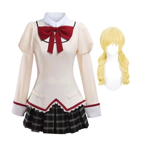 Zhongkaihua Anime Cosplay Akemi Homura Mami Tomoe Kaname Madoka Cosplay Kostüm Komplettes Set Schuluniform Outfit Halloween Zhongkaihua Anime Cosplay Akemi Homura Mami Tomoe Kaname Madoka Cosplay Kostüm Komplettes Set Schuluniform Outfit Halloween von Zhongkaihua