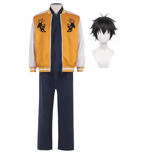 Zhongkaihua Anime Cosplay Togame Jo Kostüm Anzug Erwachsene Rollenspiel Anime Karneval Halloween Party Karneval Uniform für Herren von Zhongkaihua