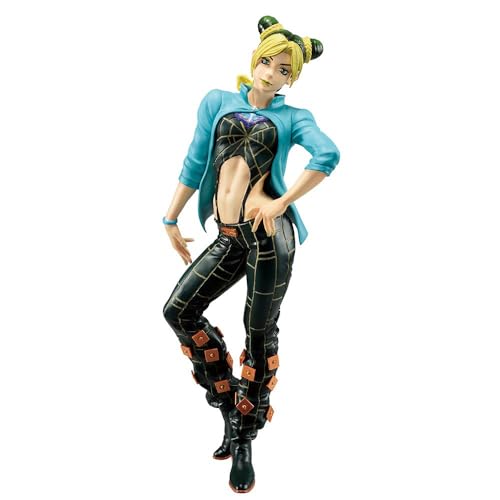 Zhongkaihua Anime-Figur, Cujoh Jolyne, Actionfigur, PVC-Statue, Sammelfiguren, Anime-Modell, Ornamente, 24 cm von Zhongkaihua