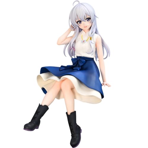 Zhongkaihua Anime-Figur Elaina, sitzendes Modell, 13 cm, niedliche Desktop-Dekoration Zhongkaihua Anime-Figur Elaina, sitzendes Modell, 13 cm, niedliche Desktop-Dekoration von Zhongkaihua