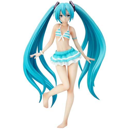 Zhongkaihua Anime Figuren Miku Figur 15cm PVC Swimsuit Modell Miku Actionfigur Anime Statue Miku Figure Sammlerstücke Desktop Dekorationen Geschenke Zhongkaihua Anime Figuren Miku Figur 15cm PVC Swimsuit Modell Miku Actionfigur Anime Statue Miku Figure Sammlerstücke Desktop Dekorationen Geschenke von Zhongkaihua