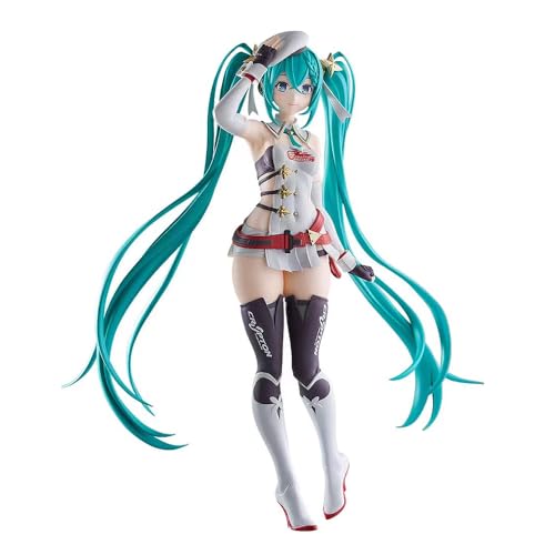 Zhongkaihua Anime Figuren Miku Figur Stehend Modell Statue, Miku Action Figure, Miku Figurine 17CM PVC Desktop Dekorationen Sammlung Geschenk von Zhongkaihua