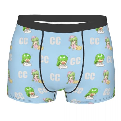 Zhongkaihua Anime Höschen Herren CC/Lulu/Lelouch Lamperouge Figur Gedruckt Personalisierte Boxer Briefs Für Männer, Unterwäsche Boxershorts Höschen Höschen von Zhongkaihua