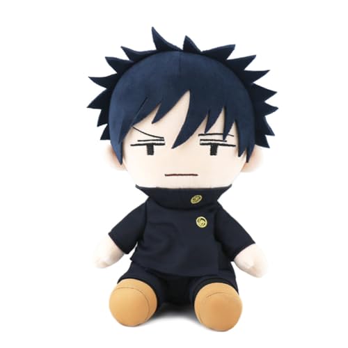 Zhongkaihua Anime Kissen Gojo Satoru/Itadori Yuji/Fushiguro Megumi/Inumaki Toge Figur Weiche Gefüllte Kissen Home Sofa Schlafzimmer Dekoration 23CM von Zhongkaihua