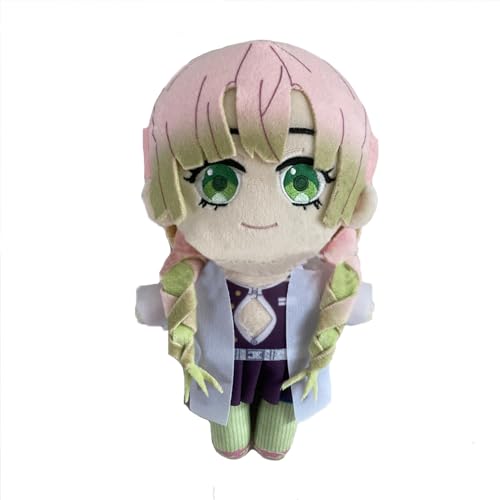 Zhongkaihua Anime Plüschfigur Kanroji Mitsuri, weich, gefüllt, Sofa, Schlafzimmer, Zuhause, Sammlerstücke, Dekorationen, Geschenke, 25 cm von Zhongkaihua