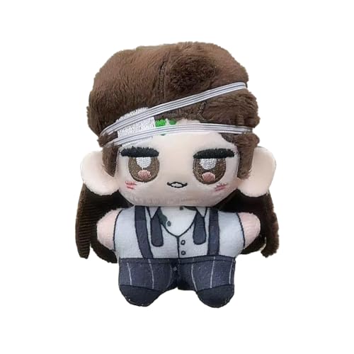 Zhongkaihua Anime Plüschfigur Luchino Diruse, weich, gefüllt, Anime-Schlüsselanhänger, Tasche, Rucksack, niedliche Anhänger, Dekorationen, Sammlerstücke, Geschenke, 10 cm von Zhongkaihua