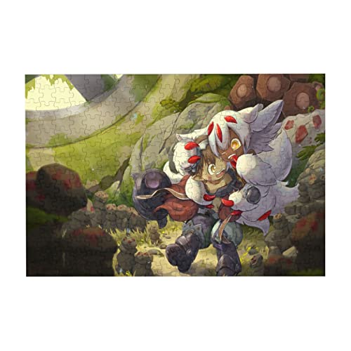 Zhongkaihua Anime Puzzle Holz Made in Abyss Jigsaw Puzzle Fapta/Reg/Nanachi Puzzle Spiel Geschenke für Familie Freunde von Zhongkaihua