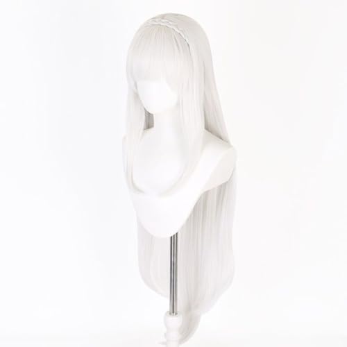 Zhongkaihua Anime RE:0 Emilia Cosplay-Kostüm, lila und weiße Kleider, Damen, lässig, Loungewear, Nachthemden, Halloween, Comic-Con Rollenspiel-Outfits Zhongkaihua Anime RE:0 Emilia Cosplay-Kostüm, lila und weiße Kleider, Damen, lässig, Loungewear, Nachthemden, Halloween, Comic-Con Rollenspiel-Outfits von Zhongkaihua