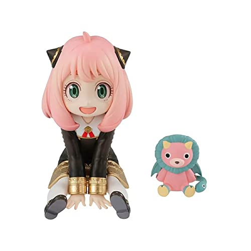 Zhongkaihua Anya Forger Figur Chimera Mini Anime Action Figur Q Version PVC Figur Ornamente 10cm von Zhongkaihua