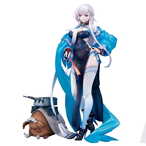 Zhongkaihua Azur Lane Figure Hms Belfast Model Figure Anime Statue 26CM PVC Hms Belfast Action Figure Collectible Decoration Gifts for Boys Girls von Zhongkaihua