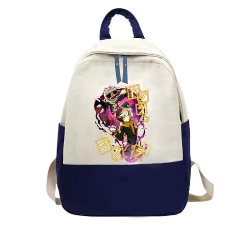 Zhongkaihua Bungo Stray Dogs Anime-Rucksack für Schulsaison, Geschenk, Schultasche, Schultasche mit Osamu Dazai, Anime-Druck, Cartoon-Büchertasche, Typ10, 45*33*10cm von Zhongkaihua